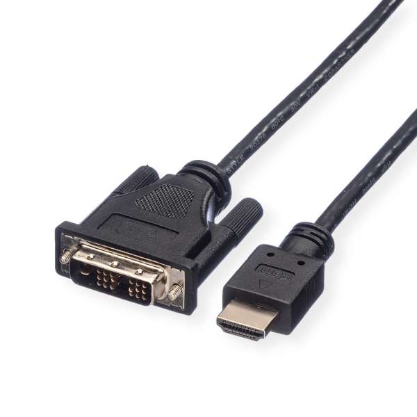 ROLINE Adapterkabel - DVI-D männlich zu HDMI