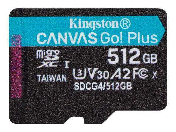 Kingston Canvas Go! Plus - Flash-Speicherkarte