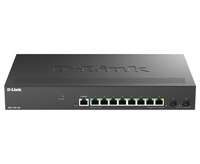 D-Link DMS 1250-10S - Switch - L2+ - Smart - 8 x 2.5GBase-T + 2 x 10 Gigabit SFP+
