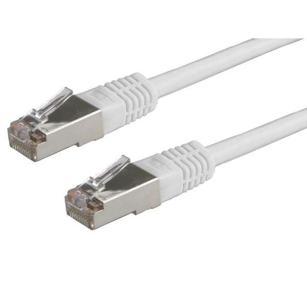 ROLINE Patch-Kabel - RJ-45 (M) - RJ-45 (M) - 3 m - SFTP - ( Kategorie 5e ) - Grau