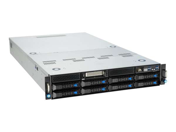 ASUS ESC4000A-E10 - Server - Rack-Montage - 2U - 1-Weg - keine CPU - RAM 0 GB - SATA - Hot-Swap 6.4