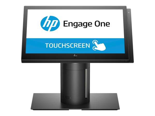 HP Engage One 141 - All-in-One (Komplettlösung) - 1 x Celeron 3965U / 2.2 GHz - RAM 4 GB - SSD 128 G
