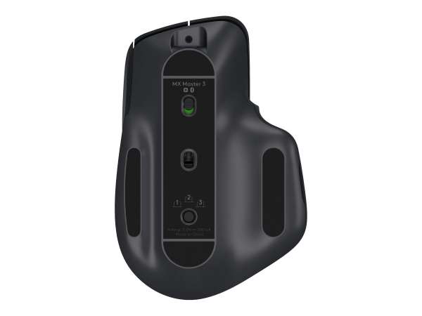 Logitech MX Master 3 - Maus - Laser - 7 Tasten - kabellos - Bluetooth, 2.4 GHz - kabelloser Empfänge