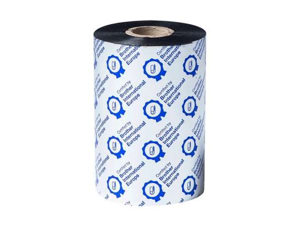 Brother Premium - Schwarz - 110 mm x 450 m - Thermotransfer-Farbband (Packung mit 8)
