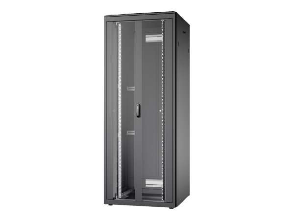 DIGITUS Unique Series - Schrank Netzwerkschrank - 800 x 800 mm - Schwarz, RAL 9005 - 42HE - 48.3 cm