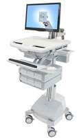 Ergotron Cart with LCD Arm, SLA Powered, 6 Drawers - Wagen (nur Laden)
