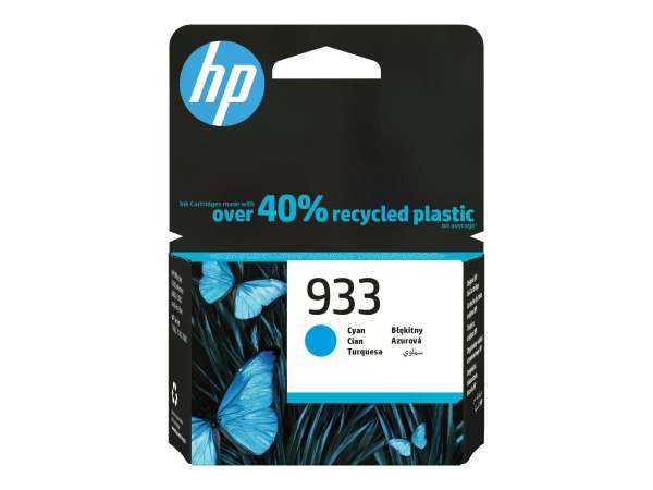 HP 933 - - Cyan - Original - Tintenpatrone - Original - Tintenpatrone