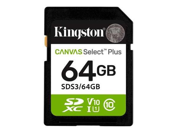Kingston Canvas Select Plus - Flash-Speicherkarte