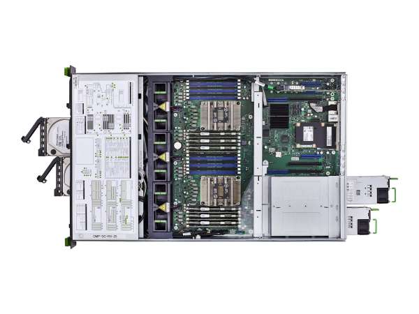 Fujitsu PRIMERGY RX2540 M5 - Server - Rack-Montage - 2U - zweiweg - 1 x Xeon Gold 5217 / 3 GHz - RAM