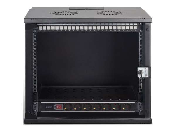 DIGITUS Netzwerk-Set SOHO Pro, 483 mm (19") - 9HE, 540 x 400 mm (B x T)