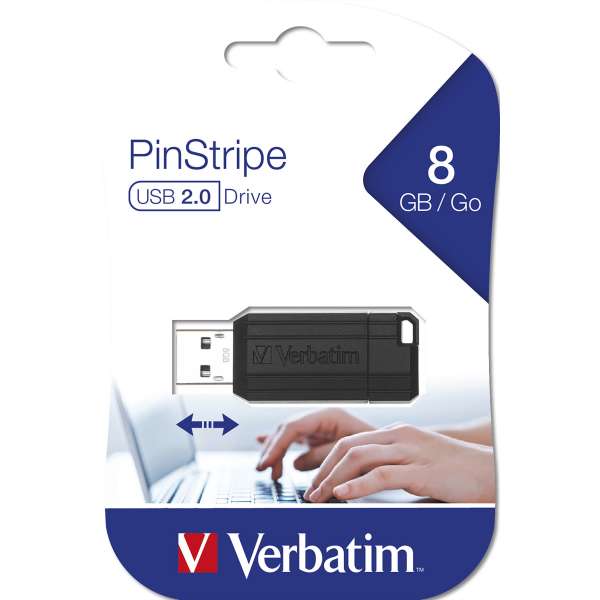 Verbatim PinStripe USB Drive - USB-Flash-Laufwerk
