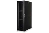 DIGITUS Professional Unique DN-19 SRV-42U-6/12B - Schrank Netzwerkschrank - Schwarz, RAL 9005 - 42HE