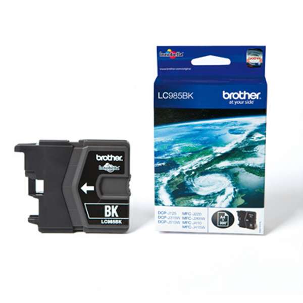 Brother LC985BK - Schwarz - original - Tintenpatrone