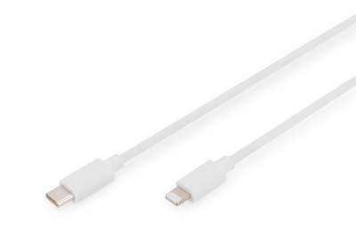 DIGITUS USB-C - Lightning Daten-/Ladekabel, MFI zertifiziert, 2m