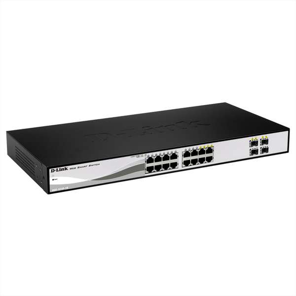 D-Link Web Smart DGS-1210-16 - Switch - managed