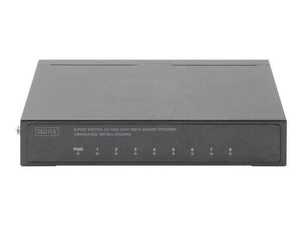 DIGITUS DN-80066 - Switch - Gigabit Ethernet, Metallgehäuse
