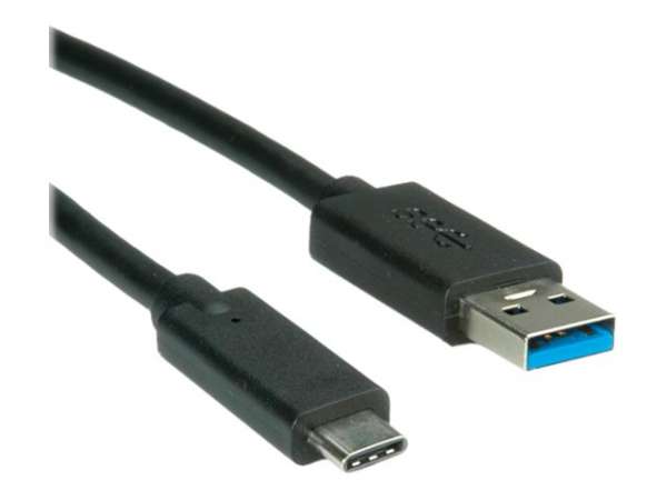ROLINE USB-Kabel - USB Typ A (M) zu 24 pin USB-C (M)