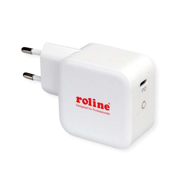 ROLINE Netzteil - 61 Watt - 3 A - PD, QC 3.0 (24 pin USB-C)