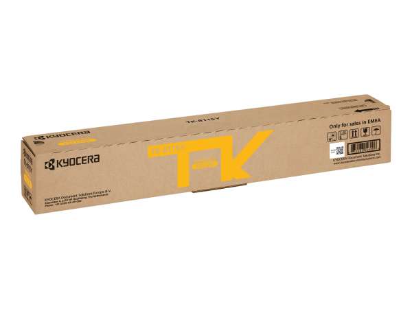 Kyocera TK 8115Y - Gelb - original - Tonerpatrone