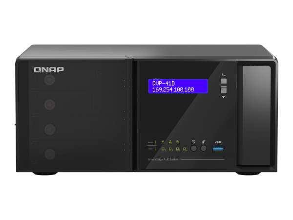 QNAP QVP-41B - NVR - 8 Kanäle - netzwerkfähig