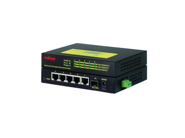ROLINE Gigabit Ethernet Industrial Switch - Switch