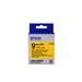 Epson LabelWorks LK-3YBW - Stark klebend - Schwarz auf Gelb - Rolle (9 cm x 9 m)
