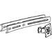 Ergotron DS100 Crossbar Extender, Long - Montagekomponente (Erweiterung für Querstrebe, mittlere Hal