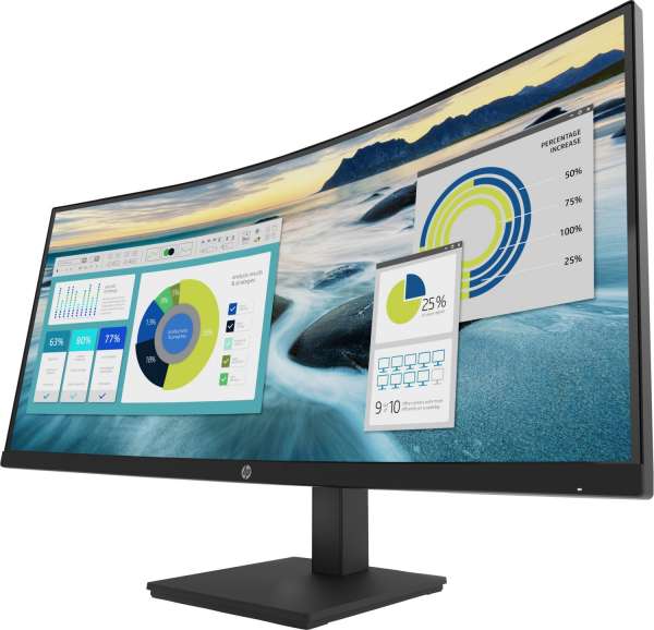 HP P34hc G4 - P-Series - LED-Monitor - gebogen - 86.36 cm (34")