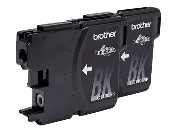 Brother LC1100BKBP2 - 2er-Pack - Schwarz - original