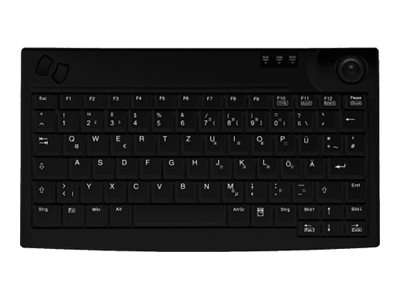 Cherry Active Key AK-440-TU - Tastatur - mit Trackball