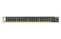 Netgear M4300-52G-PoE+ - Switch - L3 - managed - 2 x 10/100/1000/10000 + 2 x 10 Gigabit SFP+ + 48 x