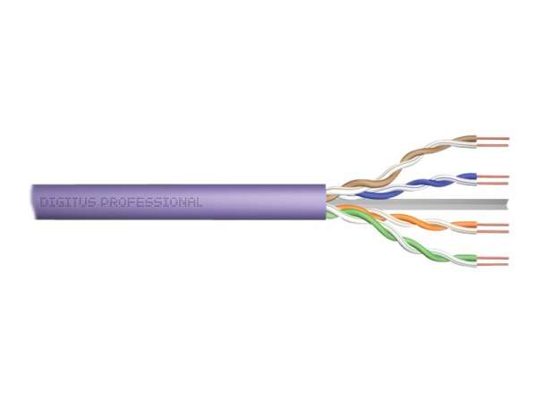 DIGITUS CAT 6 U/UTP Datenkabel - Verlegekabel, 100 m, Simplex, B2ca