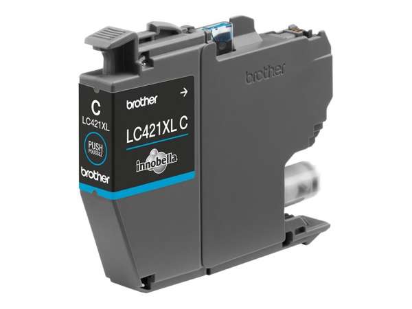 Brother LC421XLC - Hohe Ergiebigkeit - Cyan