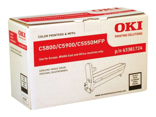 OKI Schwarz - original - Trommeleinheit - für C5550 MFP