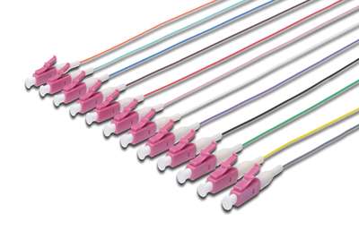 DIGITUS Durchgefärbte LC Simplex OM4 Pigtails