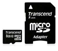 Transcend Premium - Flash-Speicherkarte (microSDHC/SD-Adapter inbegriffen)