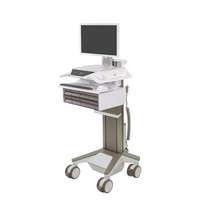 Ergotron CareFit Pro - Wagen - Electric Lift - für LCD-Display / PC-Ausrüstung - verriegelbar - medi
