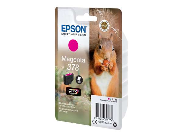 Epson 378 - 4.1 ml - Magenta - original - Blisterverpackung