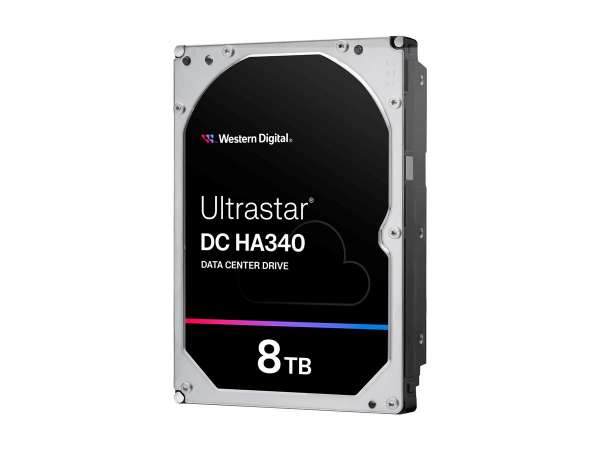WD Ultrastar DC HA340 WUS721208BLE6L4 - Festplatte - Rechenzentrum - 8 TB - intern - 3.5" (8.9 cm)