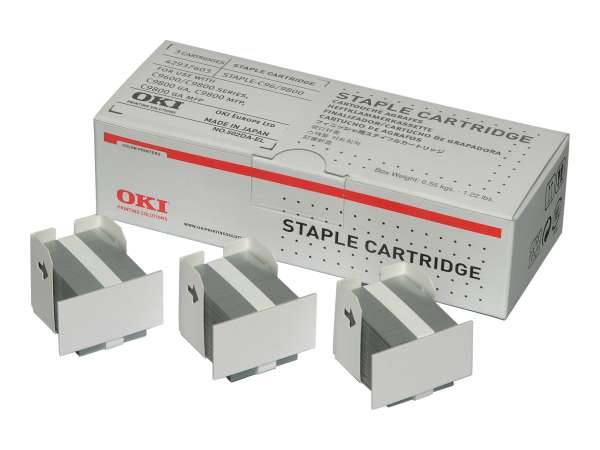 OKI Klammern (Packung mit 15000) - für C910