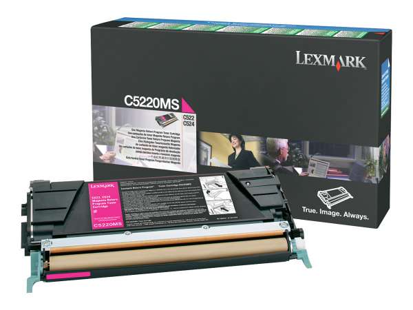 Lexmark Magenta - original - Tonerpatrone LCCP, LRP