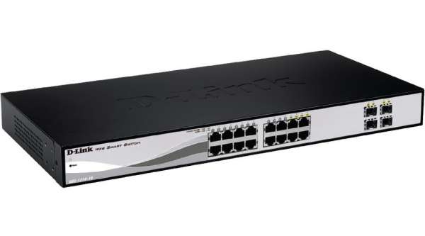 D-Link Web Smart DGS-1210-16 - Switch - managed