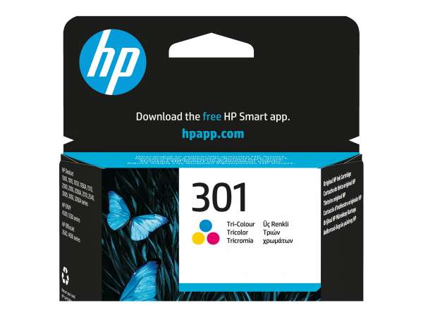 HP 301 - 3 ml - Farbe (Cyan, Magenta, Gelb) -