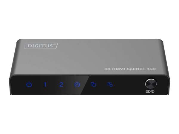 DIGITUS 4K HDMI Splitter, 1x2
