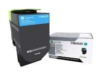 Lexmark X317 - Cyan - original - Tonerpatrone