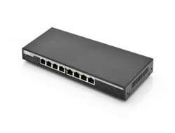 DIGITUS 8-Port Gigabit Netzwerkswitch, Desktop, unmanaged