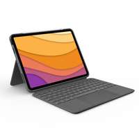 Logitech Combo Touch - Tastatur und Foliohülle - mit Trackpad - hintergrundbeleuchtet - Apple Smart