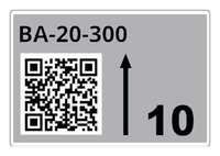 Brother Grau - 70 x 110 mm 260 Etikett(en) (1 Rolle(n)