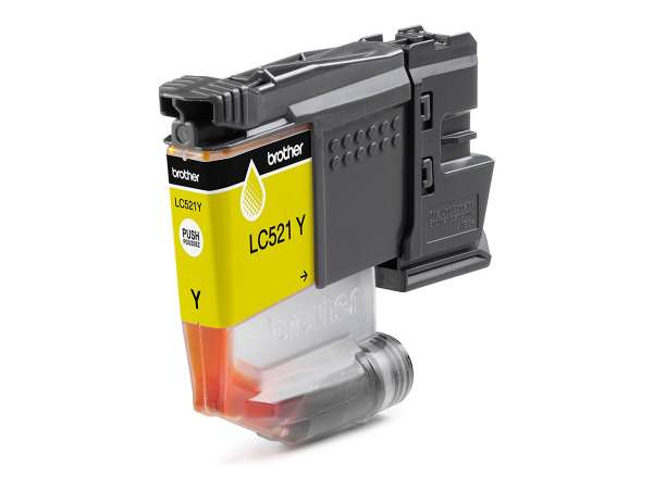 Brother LC521Y - Gelb - original - Kissenverpackung