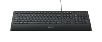 Logitech Corded K280e - Tastatur - USB - Schweiz